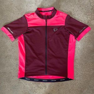 Men's Pearl Izumi Pink Cycling Road Bike Jersey Size XL